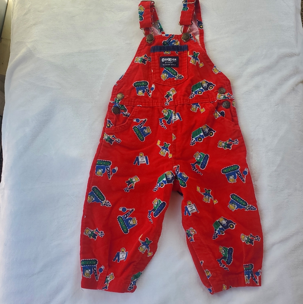 Mice at work vintage Oshkosh overalls